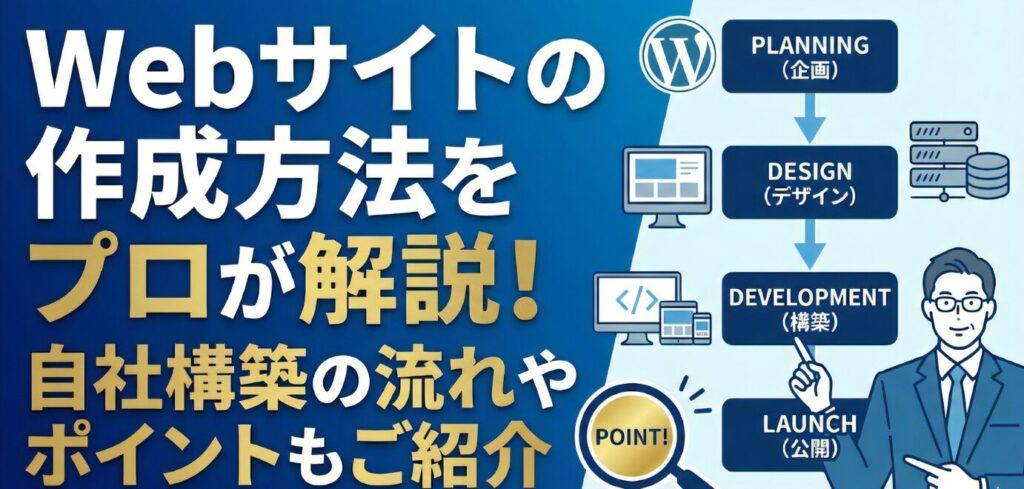 Webサイトの作成方法をプロが解説！自社構築の流れやポイントもご紹介｜株式会社Creative Logic